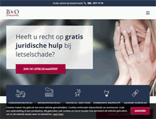 Tablet Screenshot of juristenkantoor.nl